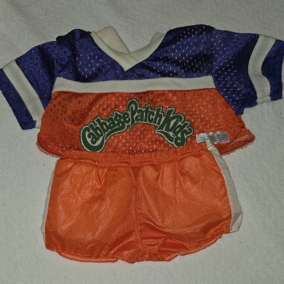 Cabbage Patch Kids Other - Cabbage Patch Kids Orange and Purple Sports Outfit